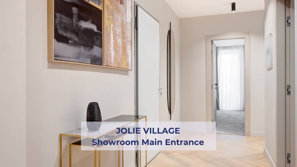 ARQA Jolie Village - intrare showroom