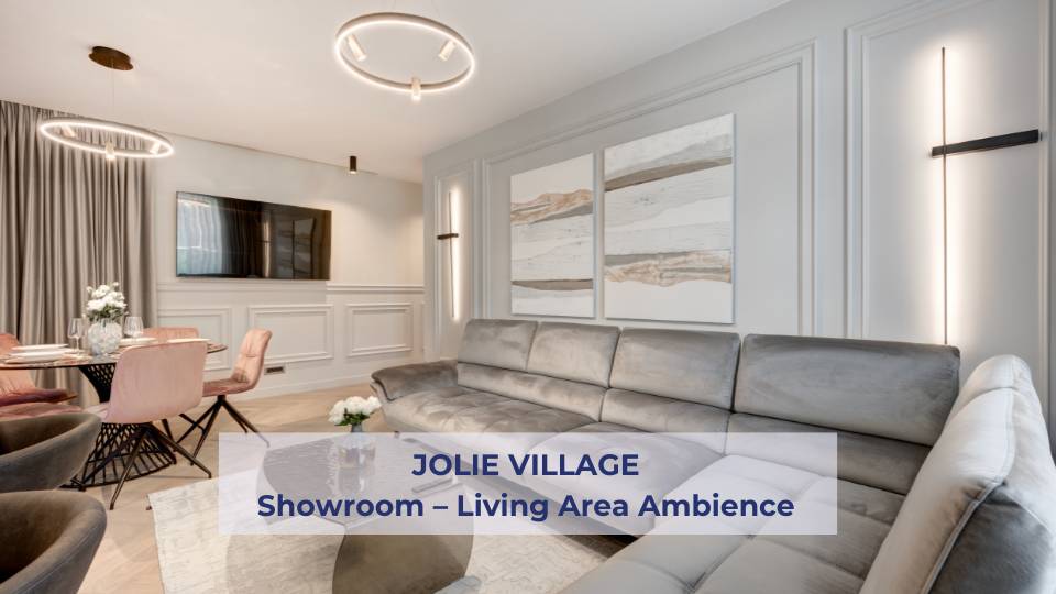 ARQA Jolie Village - living showroom