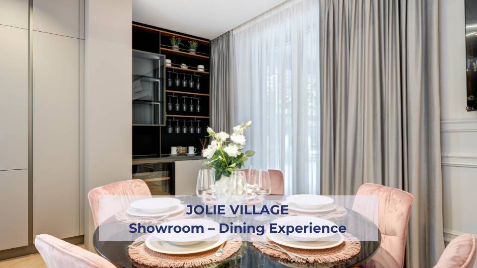 ARQA Jolie Village - dining showroom